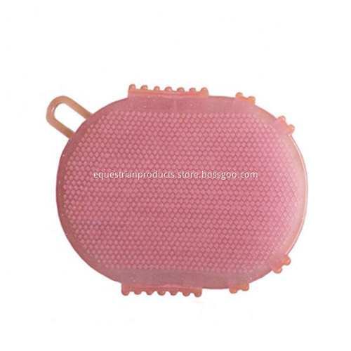 Shiny Massage PVC Horse Curry Comb